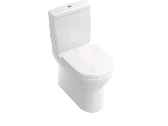 Villeroy&amp;Boch Сливной бачок, O'Novo, шг,мм-390*165, CeramicPlus, цвет-альпийский белый 5788S1R1