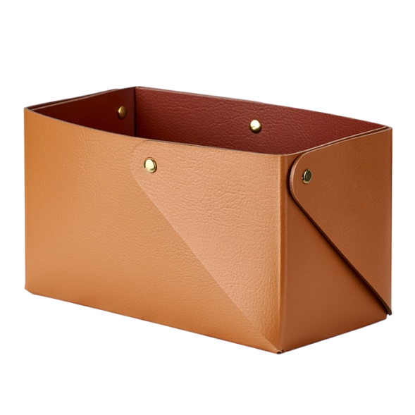 Коробочка COLOMBO DESIGN ADJ 050.09/30 настольная цвет коньяк/бордо