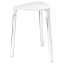 Табурет COLOMBO DESIGN COMPLEMENTI B9988.BI цвет белый