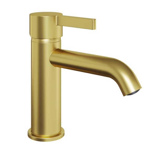 Paini 74PJ205O Смеситель для раковины Брера , брашированное золото