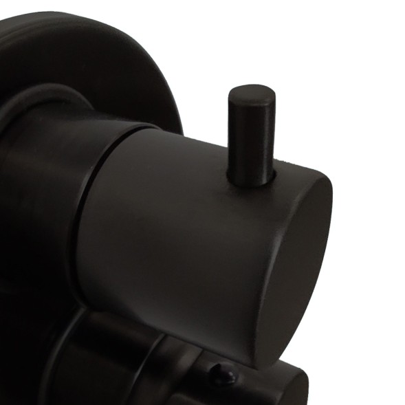 Paini 09YO6911 Смеситель для душа Нове встраиваемый c дивертором, чёрный