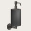 Gessi Дозатор для жидкого мыла, Anello, шгв 75*128*243, цвет дозатора черный брашированный металл#чёрный  63714#707