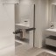 Vincea Душевая перегородка Волк-Ин (Walk-In) VSW-1HR900MRGM, 900*2000, вороненая сталь, стекло зеркальное