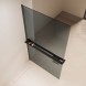 Vincea Душевая перегородка Волк-Ин (Walk-In) VSW-1HR900MRGM, 900*2000, вороненая сталь, стекло зеркальное