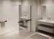 Vincea Душевая перегородка Волк-Ин (Walk-In) VSW-1HR900MRGM, 900*2000, вороненая сталь, стекло зеркальное