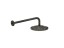 Gessi Верхний душ, Anello, Diamantao, 218*218, цвет черный матовый  63448#299