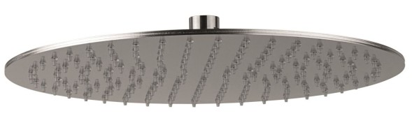 Emmevi Filoinox круглый ультратонкий верхний душ Ø30 см, антикальковый, подключение 1/2", из нержавеющей стали C06650mm300/IN