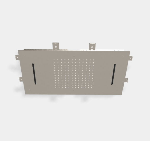 Верхний душ, Fima Carlo Frattini, Showerhead, 700*400, цвет-никель брашированныйF2903SN