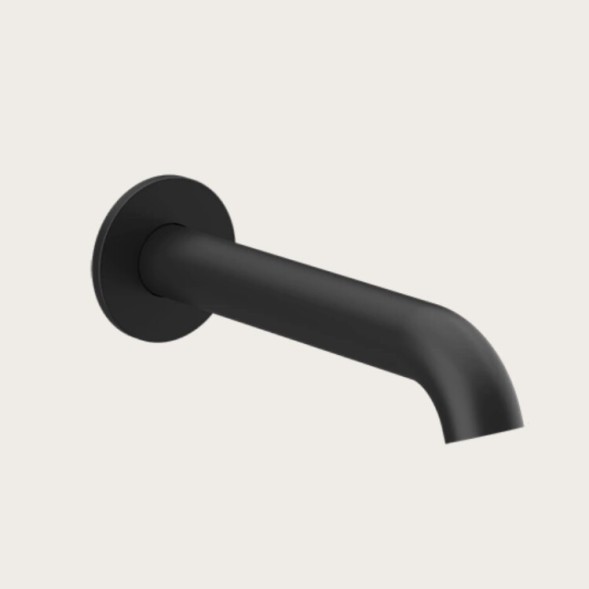 Gessi Излив, Origini, для ванны, цвет черный матовый 66103#299