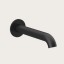 Gessi Излив, Origini, для ванны, цвет черный матовый 66103#299