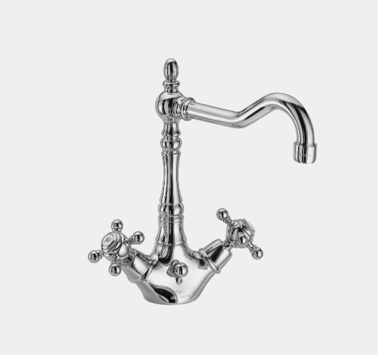 Смеситель для раковины, Fima Carlo Frattini, Elizabeth, цвет-золото F5091OR