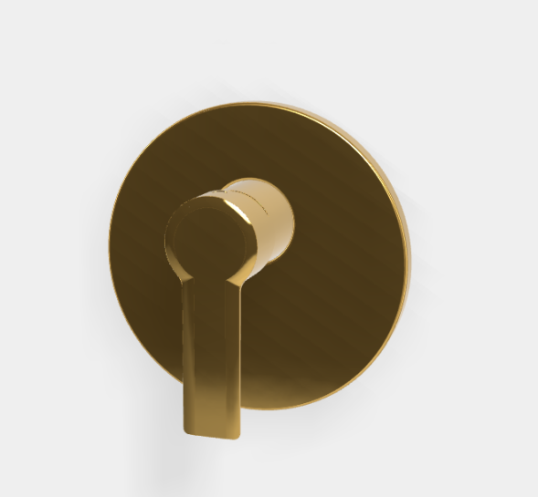 Смеситель для душа, Fima Carlo Frattini, Mast, на 1 потребитель, цвет-золото F3139X1OR