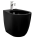 Биде SIMAS VIGNONI Напольное приставное с одним отверстием цвет черный матовый VI04.NM
