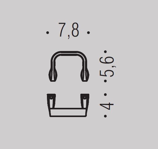 Крючок COLOMBO DESIGN TRENTA PT17 одинарный цвет хром