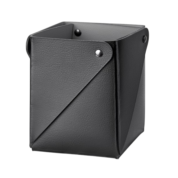 Коробочка COLOMBO DESIGN ADJ 055.01/03 настольная цвет черный/серый