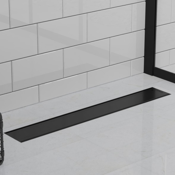 Paini Душевой лоток Klasik 650 мм D40, черный матовый