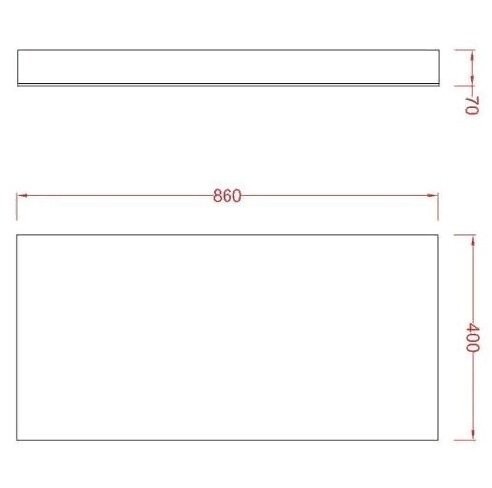 Зеркало Artceram Square mini ACS011