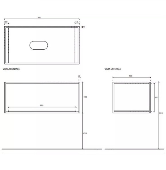 Структура Galassia Tabulae 2077 NE напольная цвет черный