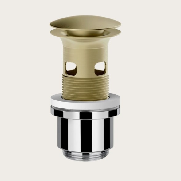 Gessi Донный клапан, Technical Accessories, для раковин, 1 1#4", цвет Матовая латунь