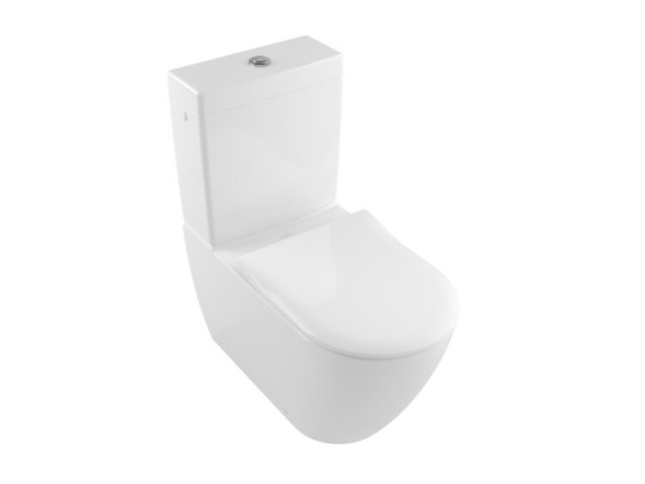 Villeroy&amp;Boch Сливной бачок, Subway 2.0, г 180, CeramicPlus, цвет-альпийский белый 570611R1