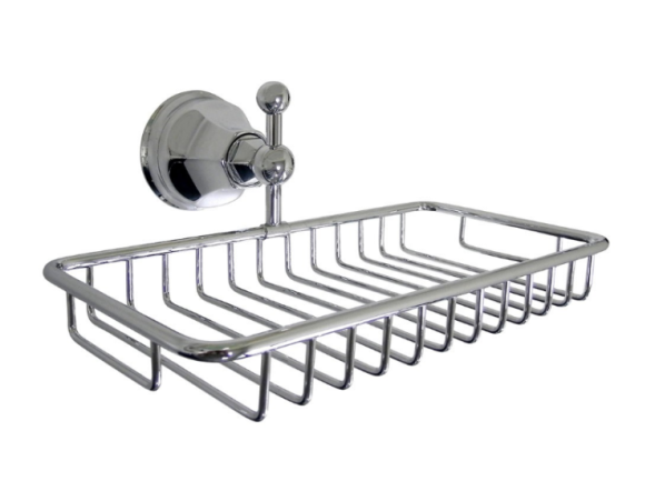 Nicolazzi Полка Teide шг 247*192 1493 CB 05 цвет хром брашированный