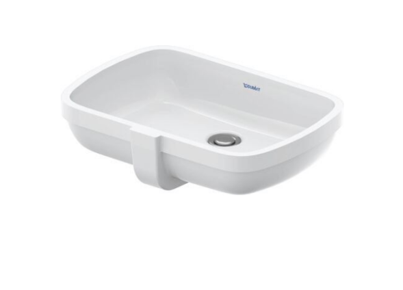Duravit Раковина, Qatego, шгв 480*320*150, отверстия для смесителя-отсутствуют, цвет белый 0398480028