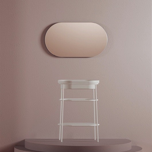 Зеркало Artceram Square овальное с подсветкой ACS012