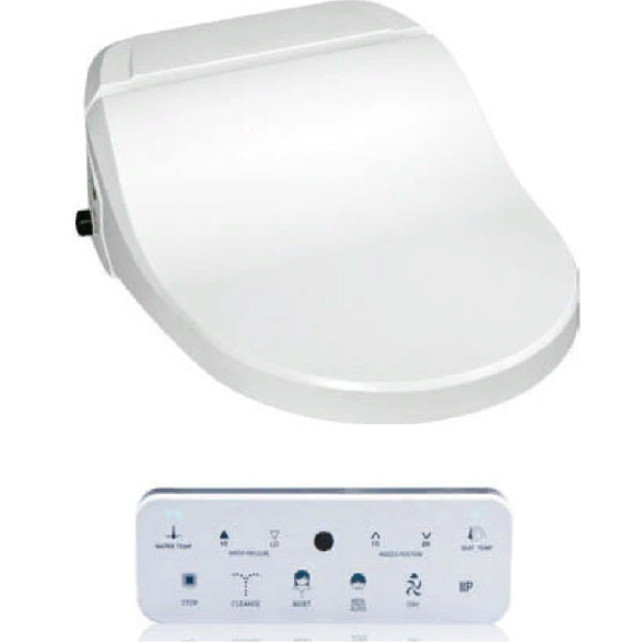 Сиденье с крышкой GALASSIA Dream 7319 многофункциональное, с пультом дистанционного управления с микролифтом цвет белый глянцевый