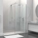 Vincea Душевая перегородка Волк-Ин (Walk-In) VSW-1HS100CL, 1000*2000, хром, стекло прозрачное