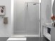 Vincea Душевая перегородка Волк-Ин (Walk-In) VSW-1HS100CL, 1000*2000, хром, стекло прозрачное