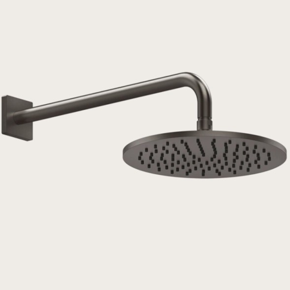 Gessi Верхний душ, Origini, 320*320, цвет черный матовый  66150#299