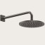 Gessi Верхний душ, Origini, 320*320, цвет черный матовый  66150#299
