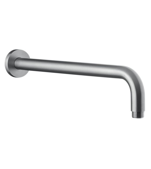 Emmevi Filoinox, круглый кронштейн для верхнего душа, подключение М1/2" х М1/2", из нержавеющей стали C00679mm330/IN