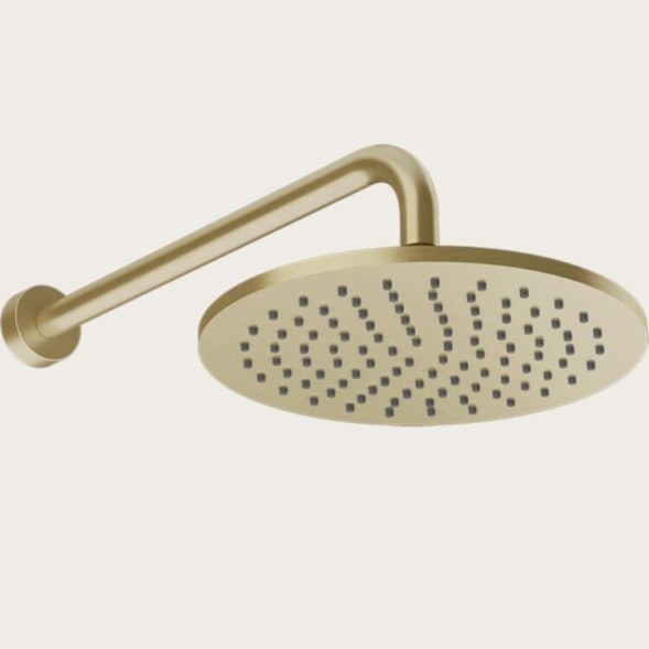 Gessi Верхний душ, VENTI20, 229*229, цвет Матовая латунь  65148#727