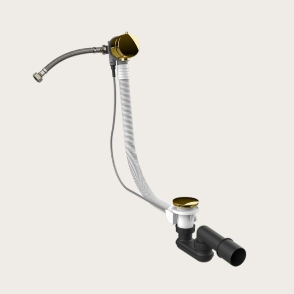 Gessi Слив перелив, Technical Accessories, длина троса, мм 800, цвет медь  01080#030