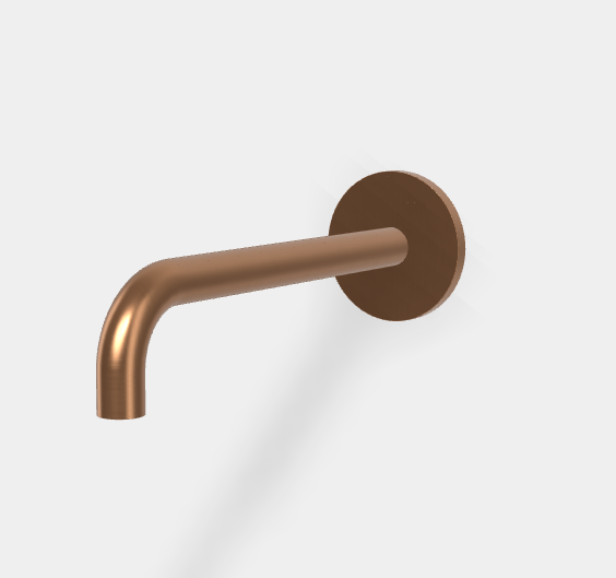 Излив, Fima Carlo Frattini, Shower accessories, цвет-бронза брашированная янтарнаяF1019ZS