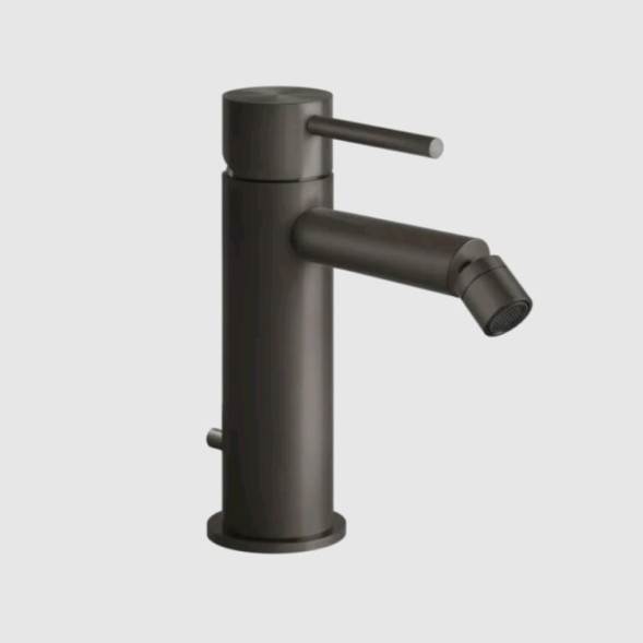 Gessi Смеситель для биде, Flessa, цвет Черный брашированный металл  54007#707