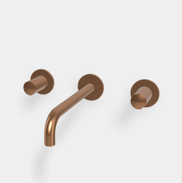 Смеситель для раковины, Fima Carlo Frattini, So, цвет-бронза брашированная янтарная F3191L/5ZS