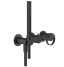 Gessi Смеситель для душа, Anello, на 2 потребителя, цвет черный матовый 63345#299