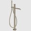 Gessi Смеситель для ванны и душа, Origini, напольный, цвет Никель матовый 66028#149