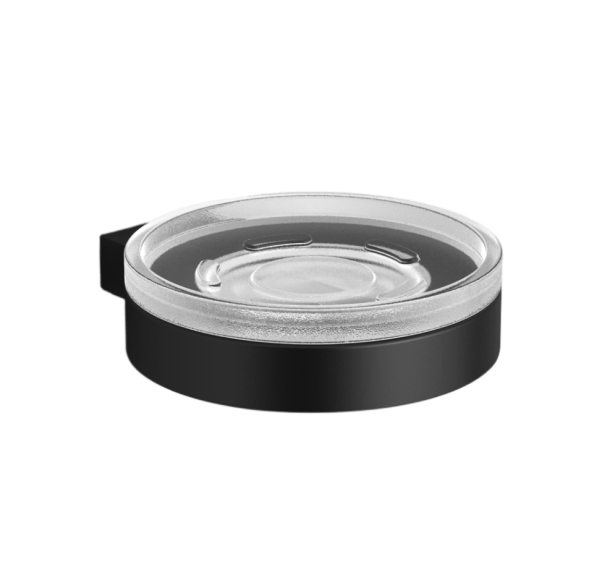 Мыльница LANGBERGER 28015D-BP подвесная цвет черный матовый