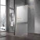Vincea Душевая перегородка Волк-Ин (Walk-In) VSW-1H100MRG, 1000*2000, брашированное золото, стекло зеркальное