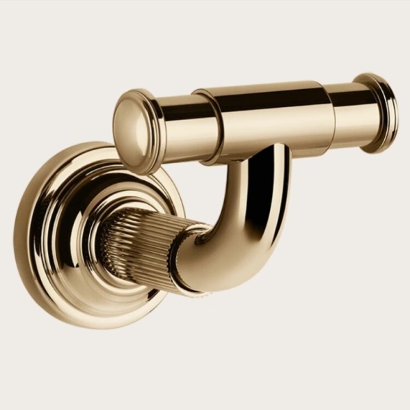 Gessi Крючок, VENTI20, шгв 72*86*67, цвет черный брашированный металл  65521#707
