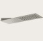 Gessi Верхний душ, Spotwater Flessa, 79*79, цвет Матовая латунь  57203#727