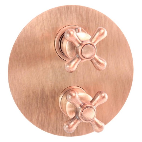 Смеситель для душа встраиваемый с термостатом Webert Armony AM970903060, медь