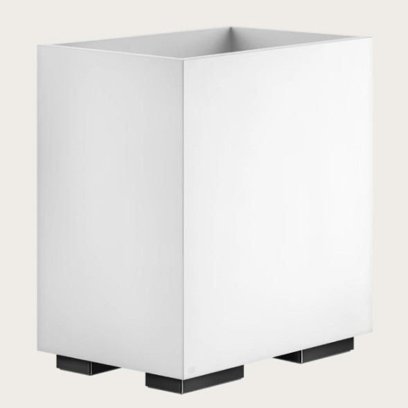 Gessi Корзина для бумаг, Rettangolo, шгв 250*170*257, цвет белая#медь  20990#030