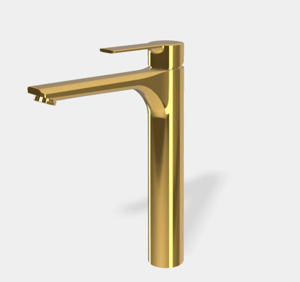 Смеситель для раковины, Fima Carlo Frattini, Mast, цвет-золото F3131/HOR.1