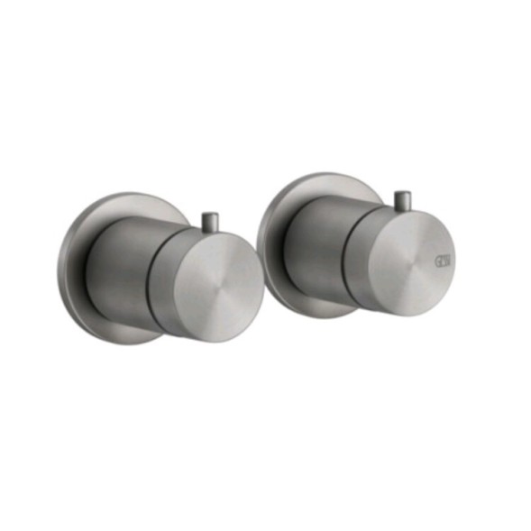 Gessi Смеситель для душа, 316 Bath Shower, на 1 потребитель, цвет Брашиварованная сталь  54232#239