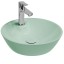 Раковина ISVEA SistemaY Soft накладная ШГВ 450*450*120 отверстия для смесителя 1 цвет мятно зеленый матовый 10SY65045-2T
