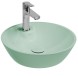 Раковина ISVEA SistemaY Soft накладная ШГВ 450*450*120 отверстия для смесителя 1 цвет мятно зеленый матовый 10SY65045-2T